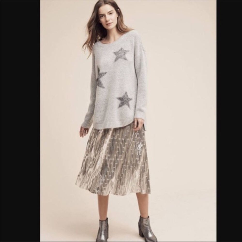 Anthro Lili’s Closet Star Sweater